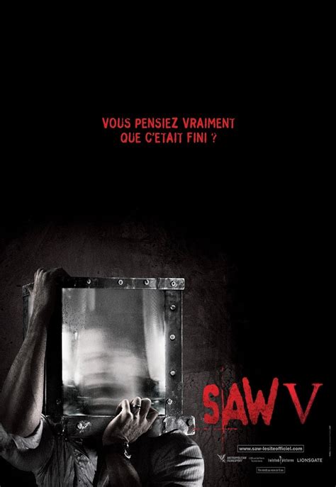 Saw V (2008) - Posters — The Movie Database (TMDB)