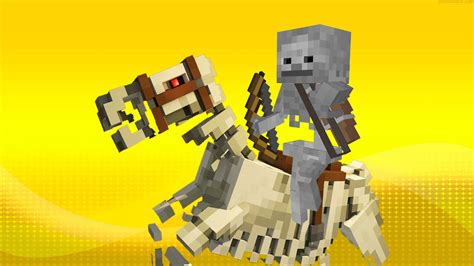 Minecraft Skeleton Riders Figure