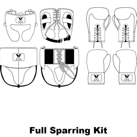 Professional Full Sparring Kit | Jaxon Boxing Gear