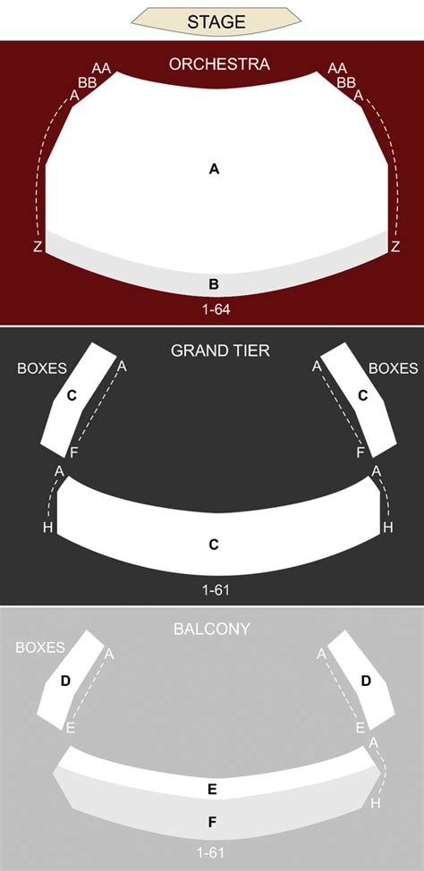 Whitney Hall, Louisville, KY - Seating Chart & Stage - Louisville Theater