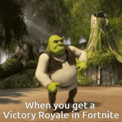 Shrek Fortnite GIF - Shrek Fortnite Victory Royale - Discover & Share GIFs