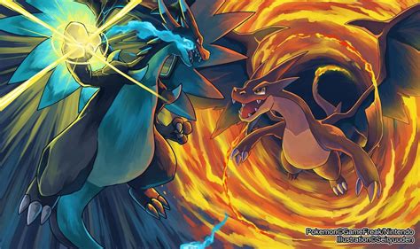 Pokemon Mega Charizard X Wallpaper - WallpaperSafari