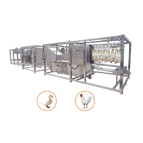 Chicken Compact Slaughter Line Equipment Mobile For Poultry Slaughter | Eruis