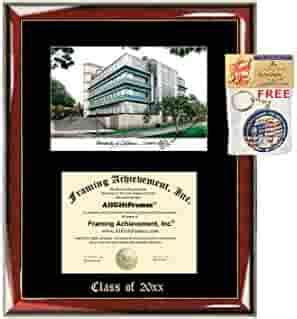 UCI diploma frame University California Irvine campus picture ...