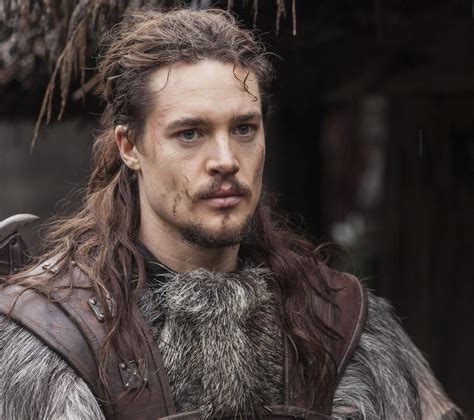 Alexander Dreymon as Uhtred of Bebbanburg in "The Last Kingdom" Season 1 http://www.imdb.com ...