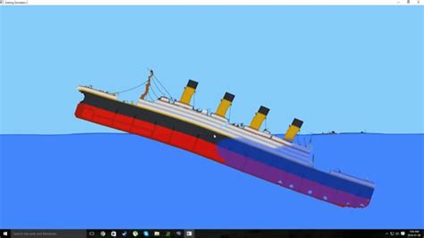 Titanic Sinking -- Sinking Simulator 2. Alpha 1.5 - YouTube