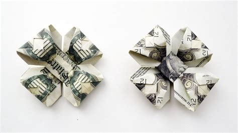 Origami Flower Dollar Bill Instructions - teachcreativa.com