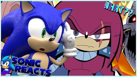 KNUCKLES YOU'VE GONE MAD!!! - Sonic Reacts To There's Something About Knuckles? - YouTube