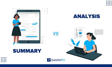 Summary vs Analysis: What are the differences | QuestionPro