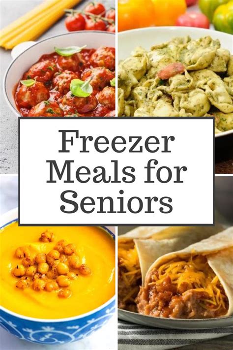 freezer meals for seniors that are easy to make