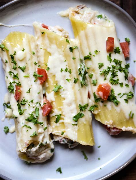 Crab Stuffed Manicotti with Alfredo Sauce » Sea Salt Savorings