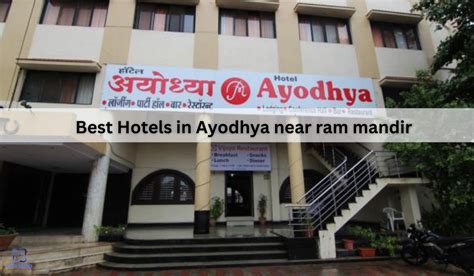 Best Hotels in Ayodhya Near Ram Mandir 2024