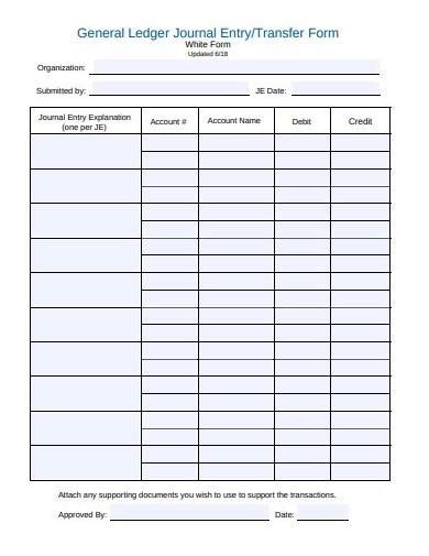 FREE 10+ Transfer Ledger Samples and Templates in PDF | MS Excel