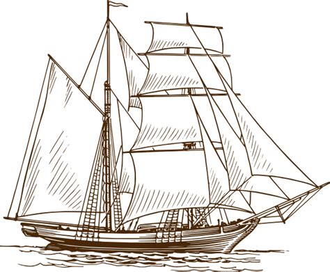 Sailing Ship Clipart - Clipart Kid | Boat drawing, Sailing ships, Ship drawing