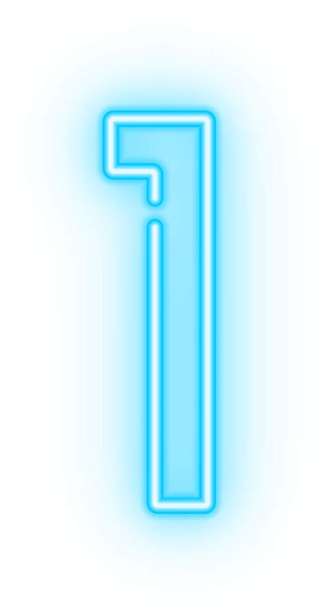 Download Neon Numbers Png PNG Image with No Backgroud - PNGkey.com | Neon, Png images, Png