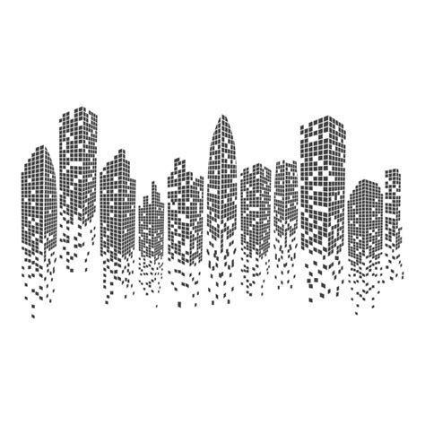 city skyline vector illustration 18871247 Vector Art at Vecteezy