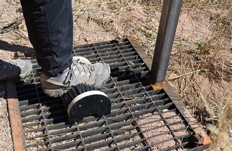 County Installs Boot Brush Stations - El Paso County Colorado