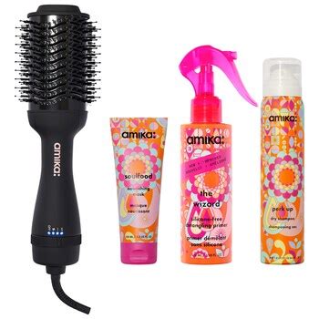 Start to Finish Blow Dryer Brush Hair Set - amika | Sephora