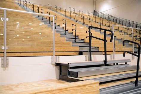 Interkal | Lawrence Central Classic Wood Bleachers