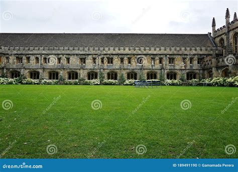 Magdalen College, University of Oxford Stock Photo - Image of cloister ...