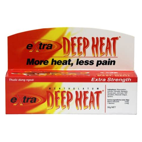 Rohto - Extra Deep Heat Gel | Heating Gel | Super Effective