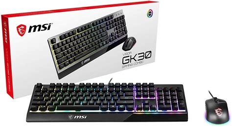 MSI Vigor GK30 Combo Review: Gaming Keyboard With Mouse - TECHOBIG