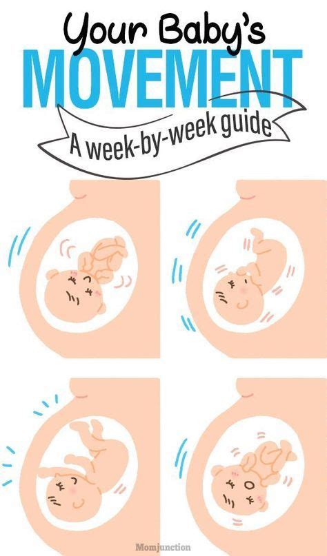 Week By Week Guide To Check Your Baby’s Movement | Laços de ternura, Atividades físicas, Barriga