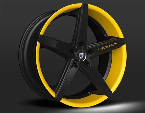 Yellow Car Black Rims - CARRSM