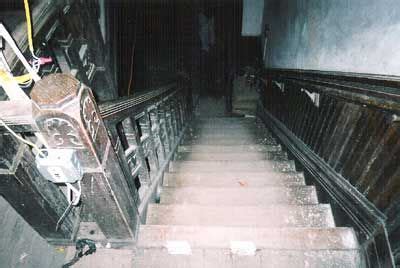 The inside to the now abandoned Franklin Castle in Cleveland OH. It is rumored that there were ...