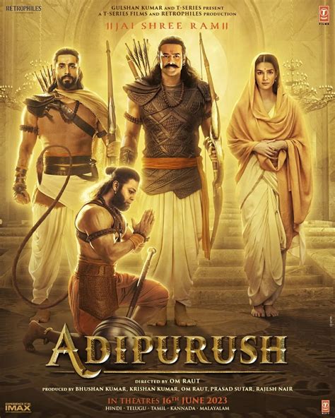 Adipurush Movie (2023) Cast, Release Date, Story, Budget, Collection ...