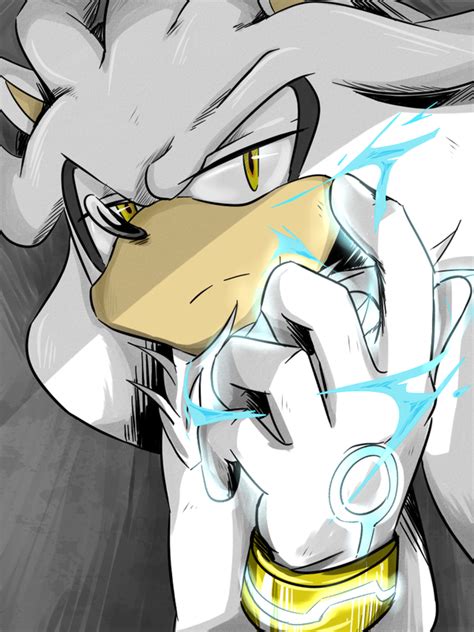 Silver the hedgehog - Silver the Hedgehog Fan Art (37984335) - Fanpop