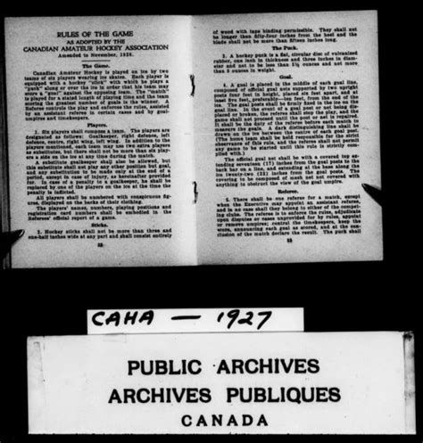 Happy 100th birthday, Hockey Canada! | Library and Archives Canada Blog