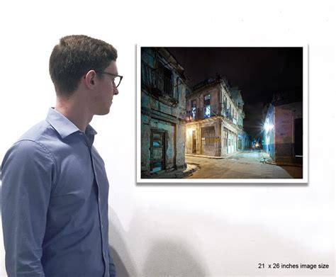 Old Havana Corner (Night), Havana, Cuba, 2014 | Kostuik Gallery