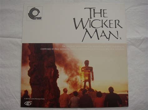 The Wicker Man Soundtrack LP Trunk Records 1998 Black Vinyl | eBay