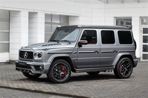 Silver Mercedes-AMG G63 With Topcar Carbon Is Classy - autoevolution