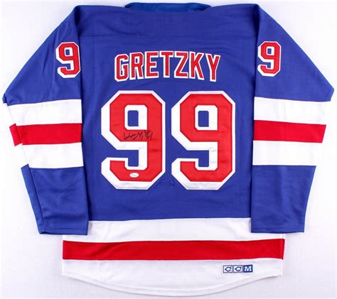 Wayne Gretzky Signed Rangers Jersey (JSA LOA) | Pristine Auction