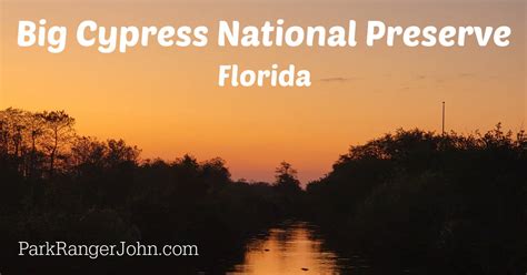 Big Cypress National Preserve - Florida | Park Ranger John