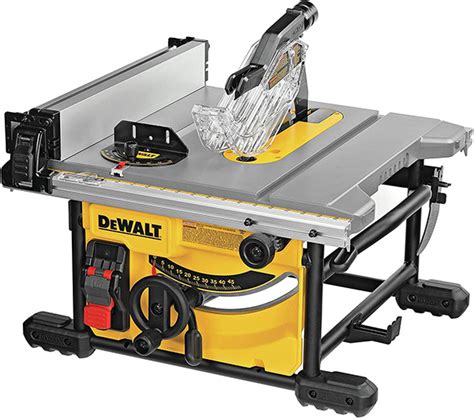 New Dewalt Compact 8-1/4″ Jobsite Table Saw DWE7485