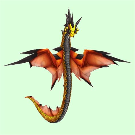 Yellow & Red Spiked Wind Serpent - Pet Look | Petopia - Hunter Pets in the World of Warcraft