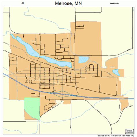 Melrose Minnesota Street Map 2741570