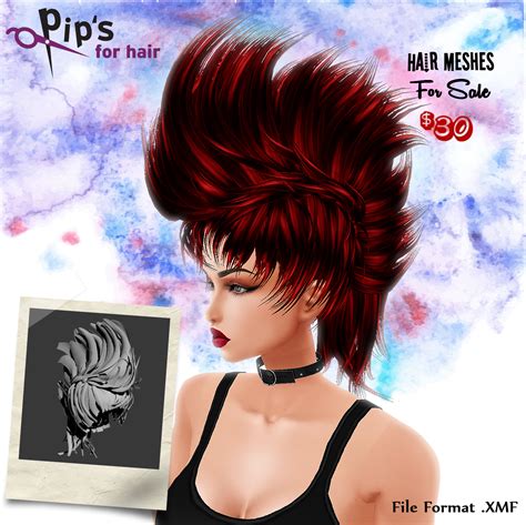 Wahshta IMVU Hairstyle Mesh - Payhip