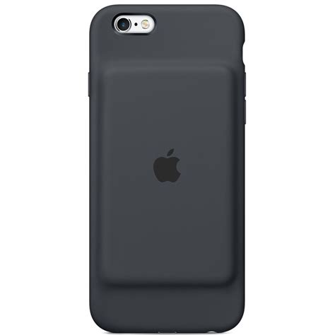 Apple iPhone 6/6s Smart Battery Case (Charcoal Gray) MGQL2LL/A