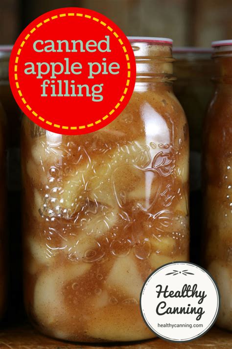 Canned Apple Pie Filling - Healthy Canning