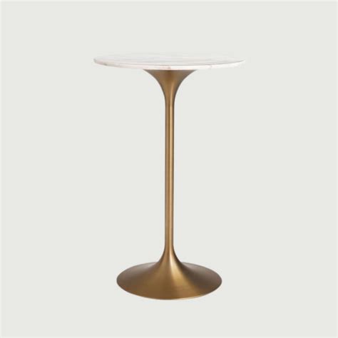 Gold with Marble Top Cocktail Table - PR Design Collection