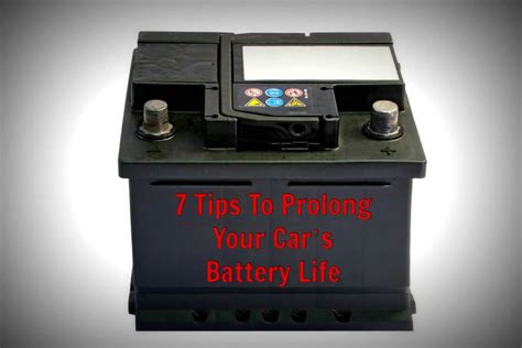 7 Tips To Prolong Your Car’s Battery Life