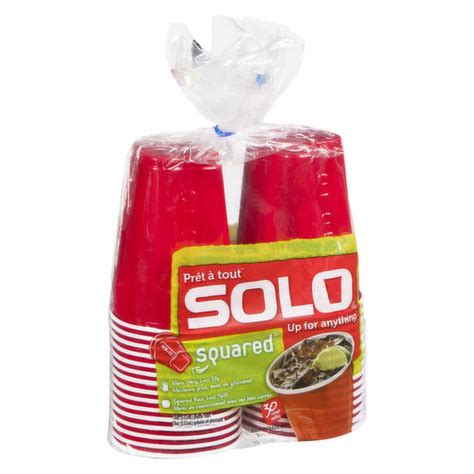 Solo - Solo 18 oz Beer Sqrd Cup (Red) - Choices Markets