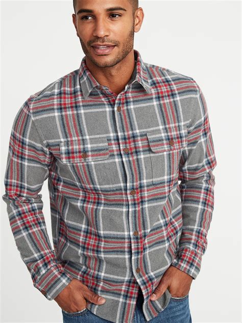 Regular-Fit Flannel Shirt for Men | Old Navy | Mens flannel shirt, Mens ...