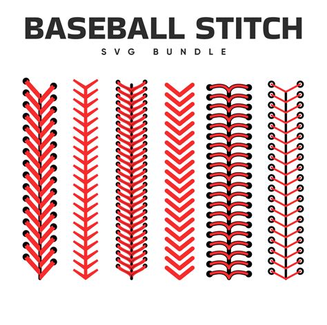 Baseball Stitch SVG Free – MasterBundles