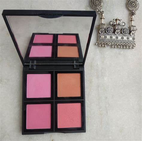 Elf Powder Blush Palette Light Review Swatches