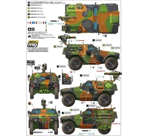 35 4618 1/35 French VBL Milan Anti-Tank Missile Launcher Vehicle 1987 ...